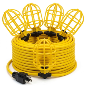 Extensión Eléctrico para Focos Múltiple 12/3 AWG X 50'. COLEMAN CABLE - Imagen 1