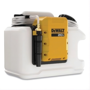Tanque de Agua de 4 Galones con Bomba y Manguera de 10’ para Taladro de Losa 20 V MAX, sin Batería. DEWALT