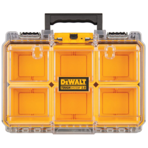 Organizador plástico ToughSystem 2.0 de 6 compartimentos, 14-9/16" x 10-1/2" x 5-3/16". DEWALT