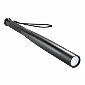 Linterna Led 2C Negra 300 Lumens Tipo Bate. POWERZONE
