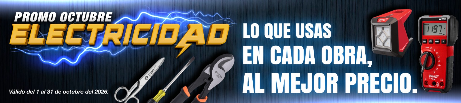 Promo oct electricidad