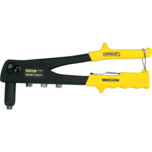 Remachadora manual industrial con 4 boquillas. STANLEY
